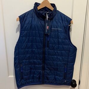 Vineyard Vines Youth XL (18) Navy Puffer Vest